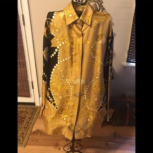 New Authentic Roberto Cavalli Women Silk blouse